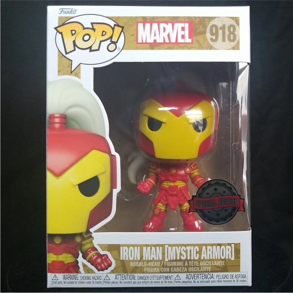 NIB Funko Pop! Marvel Iron Man Mystic Armor Figure. Limited Edition #918